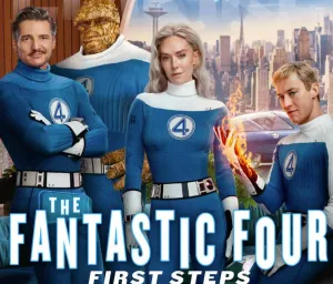 The Fantastic Four: First Steps Logo