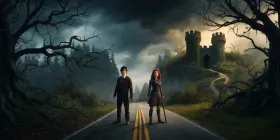 Dual Paths of Terror: Leon and Grace's Daring Journey