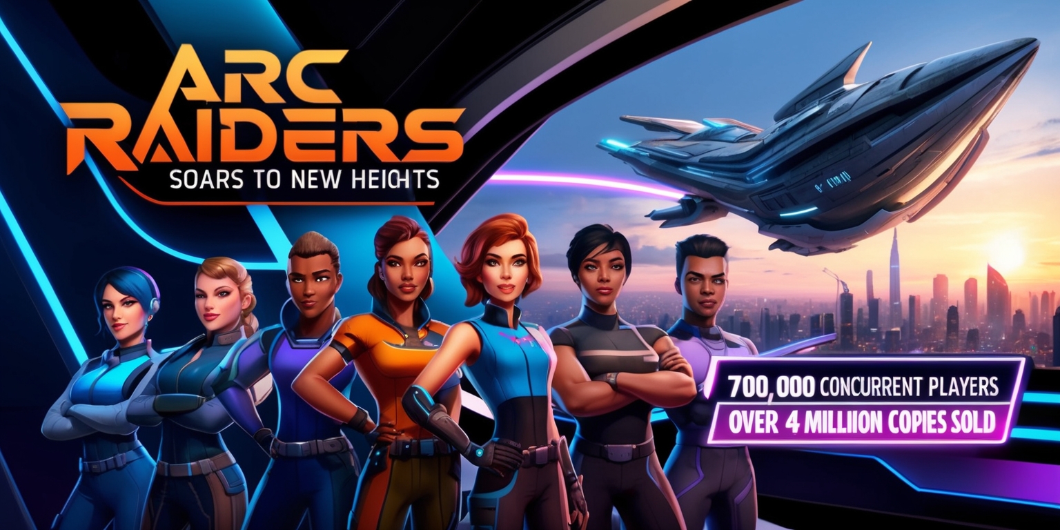 ARC Raiders Soars to New Heights with 700,000 Concurrent Players and Over 4 Million Copies Sold