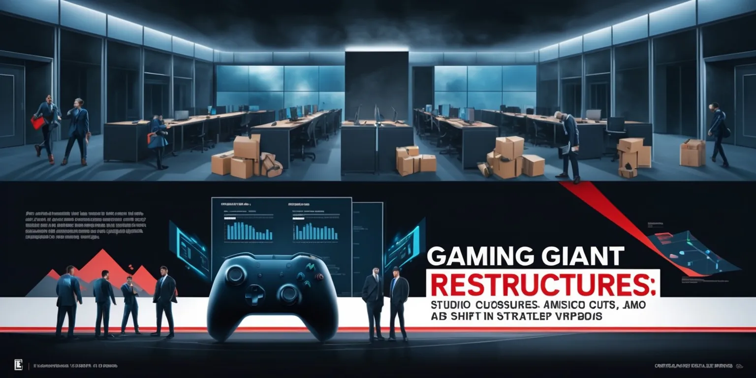 Gaming Giant Restructures: Studio Closures, Job Cuts, and a Shift in Strategy Unfolds