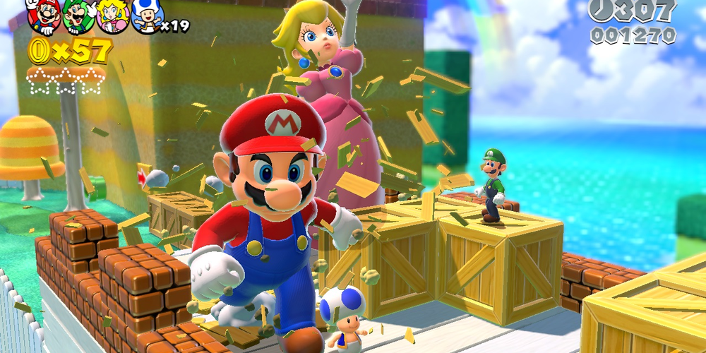 Super Mario 3D screenshot