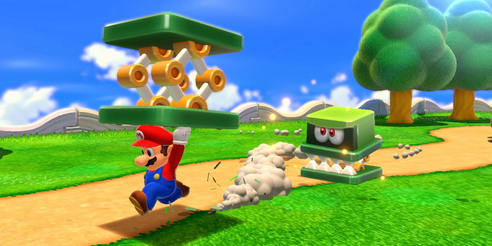 Super Mario 3D game screen